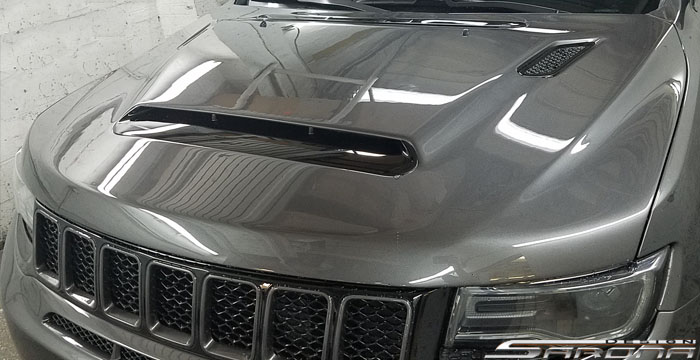 Custom Jeep Grand Cherokee  SUV/SAV/Crossover Hood (2011 - 2021) - $1450.00 (Part #JP-021-HD)